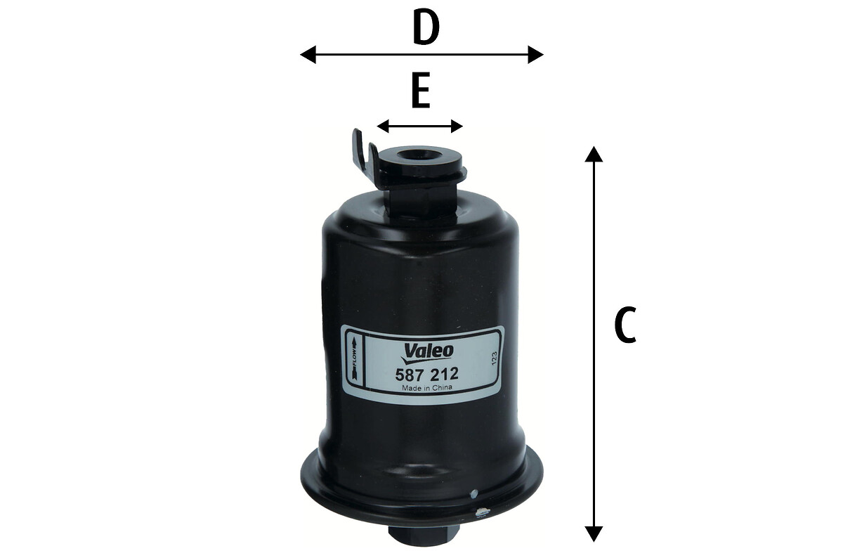 Filtre à carburant (Filtre à gasoil) VALEO ref. 587212
